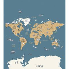 World map poszter, világtérkép poszter, térkép poszter, design poszter
