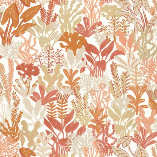 Can You Sea Me   Korall mintás tapéta gyönyörű színekben