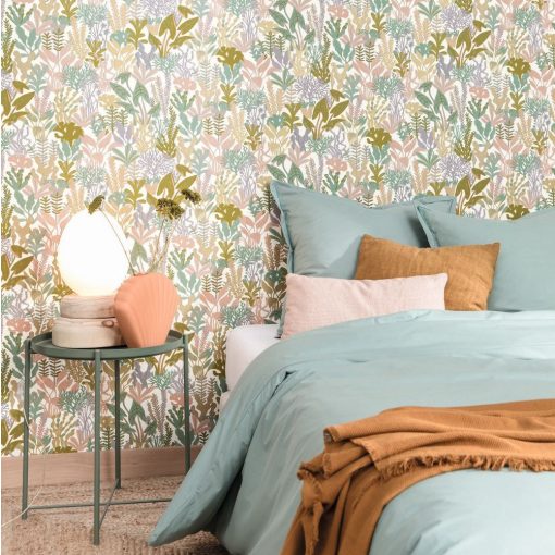 Can You Sea Me   Korall mintás tapéta gyönyörű színekben