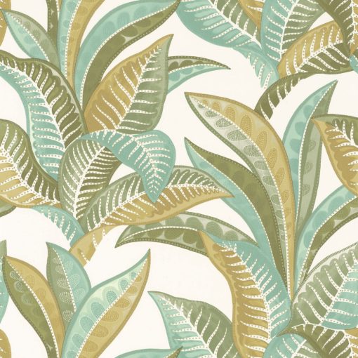 Vitamin Sea  Színes levél mintás tapéta