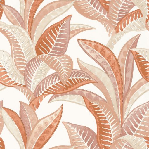 Vitamin Sea  Színes levél mintás tapéta