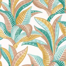 Vitamin Sea  Színes levél mintás tapéta