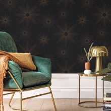 William, fekete tapéta, barna tapéta, csillagos tapéta, luxus tapéta, modern tapéta, sötét tapéta