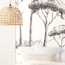 Pinea poszter, poszter fákkal, erdős poszter, caselio poszter, design poszter