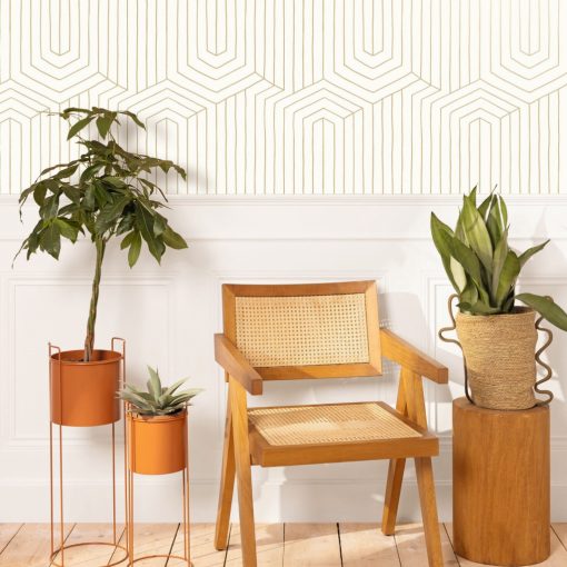 Infini Art deco tapéta, geometriai tapéta, modern tapéta tapéta bolt, tapéta trend