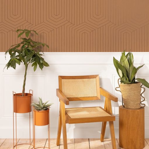 Infini Art deco tapéta, geometriai tapéta, modern tapéta tapéta bolt, tapéta trend