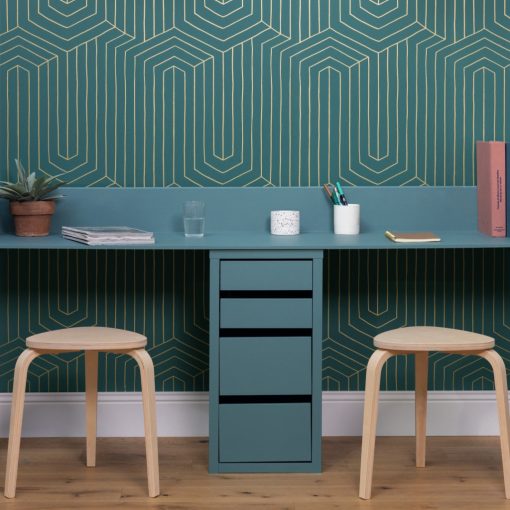 Infini Art deco tapéta, geometriai tapéta, modern tapéta tapéta bolt, tapéta trend