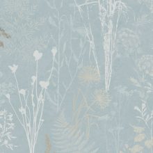 Tapéta növény mintával, levél mintás tapéta