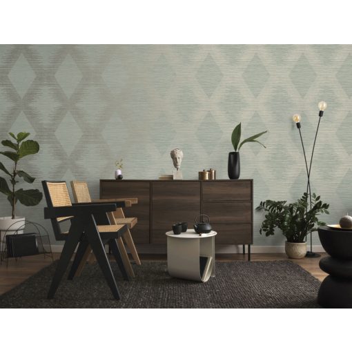 Tapéta geometriai mintával