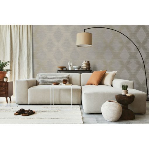 Tapéta geometriai mintával