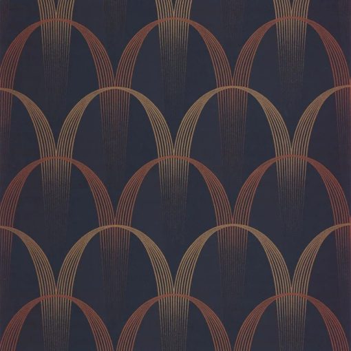 ENTREE DES ARTISTES  csíkos tapéta, tapéta dolgozószobába