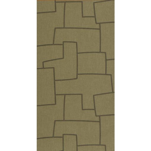 Inca geometria mintás tapéta, tapéta nappaliba