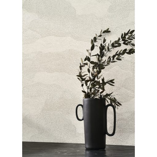 Nubio pöttyös tapéta, felhős tapéta, tapéta nappaliba