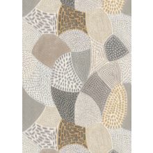 Fresco színes tapéta, geometriai mintás tapéta