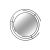 Kerek design tükör