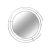 Kerek design tükör