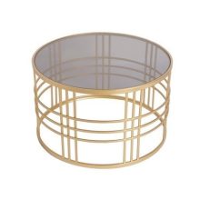 Rozsdamentes acél dohányzóasztal, lerakó asztal, kisasztal, gödöllő bútor, luxus asztal