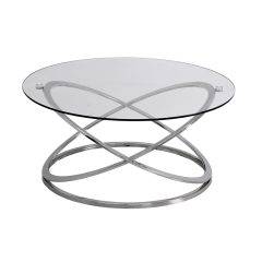 Edzett üveg dohányzóasztal, kisasztal, lerakó asztal, luxus asztal, gödöllő bútor