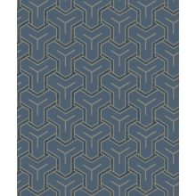 Tapéta geometriai mintával, tapéta dolgozószobába