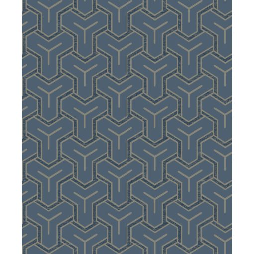 Tapéta geometriai mintával, tapéta dolgozószobába