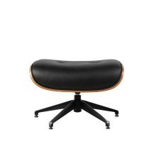 Bőr fotel Charles Eames – „Lounge Chair” replika, vintage szék, elegáns fotel, retro fotel, gödöllő 