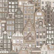 Amsterdam Houses Modern Design   Várost ábrázoló tapéta
