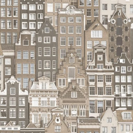 Amsterdam Houses Modern Design   Várost ábrázoló tapéta