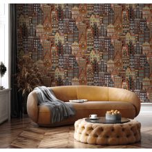 Amsterdam Houses Modern Design   Várost ábrázoló tapéta