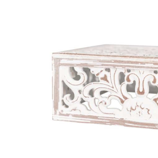 fiókos tároló, dekoráció, ceruzatartó, smink tartó, vintage doboz, vintage dekoráció