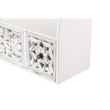 fiókos tároló, dekoráció, ceruzatartó, smink tartó, vintage doboz, vintage dekoráció