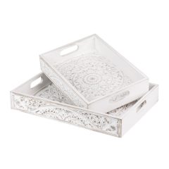 Tálca, barokk tükör, vintage dekoráció, esküvő dekoráció, vintage gyertyatartó