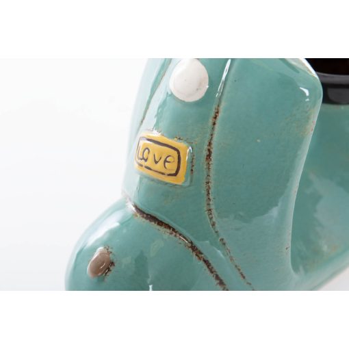 vespa, virágcserép, dekoráció