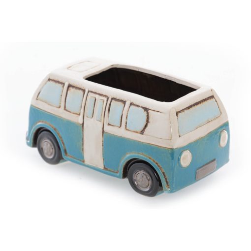 desing virágcserép, kisbusz, ceruzatartó, cukorka tartó