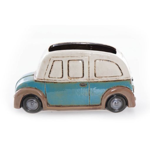 desing virágcserép, kisbusz, ceruzatartó, cukorka tartó