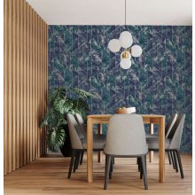 Zarci Türkiz geometria mintás vlies tapéta