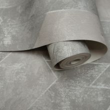 Zarci Szürke geometria mintás vlies tapéta