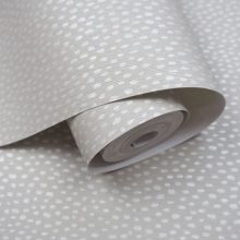 Pinto Szürke pöttyös vinyl tapéta