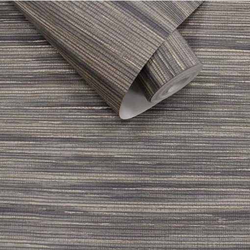 Vardo Sötétszürke csíkos vinyl tapéta