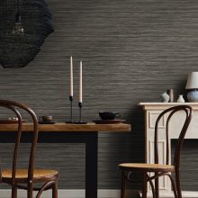Vardo Sötétszürke csíkos vinyl tapéta