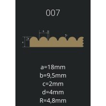 3D Falpanel MDF 007 18mm