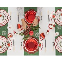 Party dekoráció, kertiparty dekor, zsúr dekoráció, party evőeszköz, vintage tányéralátét