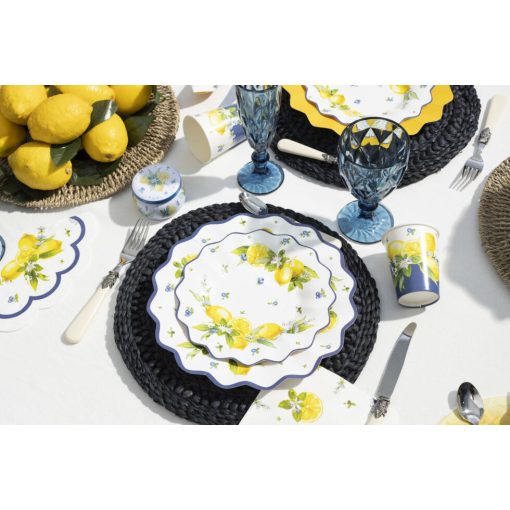 Party dekoráció, kertiparty dekor, zsúr dekoráció, party evőeszköz, vintage tányéralátét