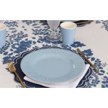 Party dekoráció, kertiparty dekor, zsúr dekoráció, party evőeszköz, vintage tányéralátét