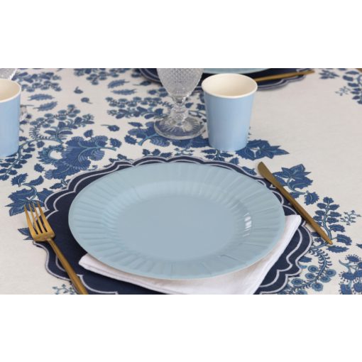 Party dekoráció, kertiparty dekor, zsúr dekoráció, party evőeszköz, vintage tányéralátét