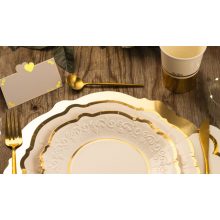 Gold liberty tányér szett 27cm  8db