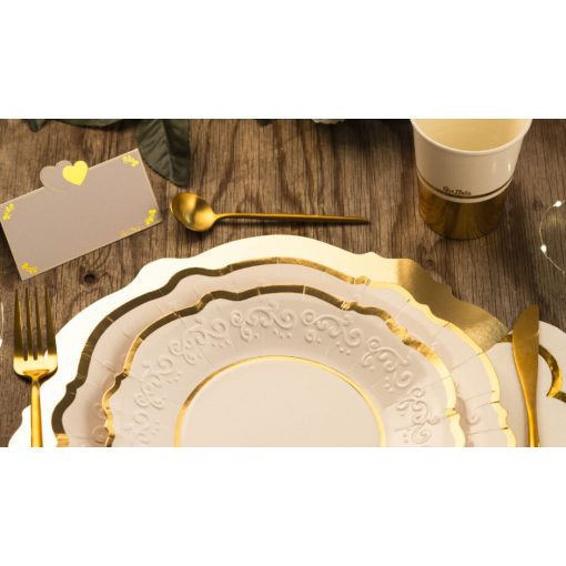 Gold liberty tányér szett 27cm  8db