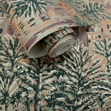 Tipaza Pálmafás mintájú vlies tapéta