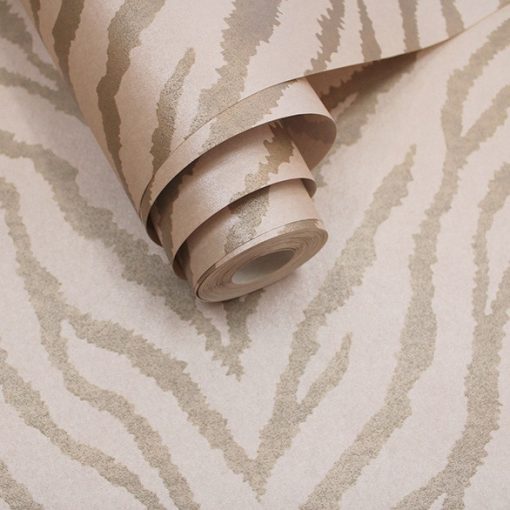 Zahara Zebra mitás pink vlies tapéta