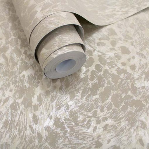 Panthera Bézs leopárd mintás tapéta