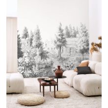 Parc a la francaise poszter, francia poszter, casadeco poszter, design poszter, erdő poszter